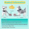 Marsjoy Husky Walking Dog Toy for Girls Barking Puppy with Control Leash, Realistic Wagging Tail Robot Interactive Musical Dancing Animated Plush Stuffed Animal Electronic Pet for Kids Toddlers view 2