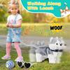 Marsjoy Husky Walking Dog Toy for Girls Barking Puppy with Control Leash, Realistic Wagging Tail Robot Interactive Musical Dancing Animated Plush Stuffed Animal Electronic Pet for Kids Toddlers view 4