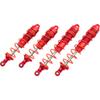 ShareGoo Aluminum Front & Rear Shock Absorber Damper Shocks Assembled Compatible with 1/8 Kraton Outcast Notorious 6S BLX RC Car Upgrade Part (Red) view 3