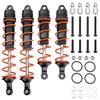 ShareGoo Aluminum Front & Rear Shock Absorber Damper Shocks Assembled Compatible with 1/8 Kraton 6S BLX Outcast 6S BLX Notorious 6S BLX RC Car Upgrade Part (Black) view 1