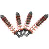 ShareGoo Aluminum Front & Rear Shock Absorber Damper Shocks Assembled Compatible with 1/8 Kraton 6S BLX Outcast 6S BLX Notorious 6S BLX RC Car Upgrade Part (Black) view 2