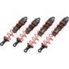 ShareGoo Aluminum Front & Rear Shock Absorber Damper Shocks Assembled Compatible with 1/8 Kraton 6S BLX Outcast 6S BLX Notorious 6S BLX RC Car Upgrade Part (Black) view 3