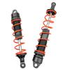 ShareGoo Aluminum Front & Rear Shock Absorber Damper Shocks Assembled Compatible with 1/8 Kraton 6S BLX Outcast 6S BLX Notorious 6S BLX RC Car Upgrade Part (Black) view 4