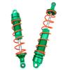 ShareGoo Aluminum Front & Rear Shock Absorber Damper Shocks Assembled Compatible with 1/8 Kraton 6S BLX Outcast 6S BLX Notorious 6S BLX RC Car Upgrade Part (Green) view 4