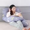 Pregnancy Pillow Cotton Maternity Pillow Nursing Pillow. with Removable Cover and Washable for Carrying The Abdomen, Neck and Lower Back (Color : A10, Size : 130X70CM) view 4