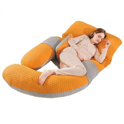 Pregnancy Pillow G-Shaped Maternity Pillow. Soft and Comfortable to Provide Scientific Sleep. Support for Back, Hips, Legs and Abdomen, A Must for Pregnant Women (Color : A6, Size : 175x75cm)