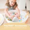 Inspire My Play - 3 x Nesting Bowls and Sieve - Perfect for Sensory PlayTray - Sensory Bin Accessories - Special Education Classroom Supplies - Montessori Education Toys - Green view 3
