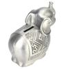 5.432.874.72in Cute Elephant Coin Bank Alloy Elephant Piggy Bank Coin Saving Money Box Animal Cartoon Coin Jar Kids Coin Piggy Bank Toy Desktop Decoration for Bedroom Desk,Living Room and Office view 1