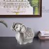 5.432.874.72in Cute Elephant Coin Bank Alloy Elephant Piggy Bank Coin Saving Money Box Animal Cartoon Coin Jar Kids Coin Piggy Bank Toy Desktop Decoration for Bedroom Desk,Living Room and Office view 3