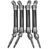 Vgoohobby Front & Rear Universal Drive Shaft CVD w/Wheel Hex Hub Compatible with 1/10 Traxxas Slash VXL 4x4 /Stampede VXL 4X4/Hoss VXL 4X4 RC Car Upgrade Part (Black) view 3