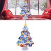 40.6in DIY Felt Christmas Tree Set,Childrens Felt Christmas Tree, Wall Hanging Felt Xmas Christmas Tree with 32pcs Ornaments for Children Home Door Window Christmas, Childrens Felt Christmas Tre view 3