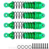 Vgoohobby Aluminum Front & Rear Shocks Absorber Dampers Suspension Shocks #7660 7665 Compatible with Traxxas 1/18 LaTrax Teton Desert Prerunner RC Car (Green) view 1
