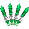 Vgoohobby Aluminum Front & Rear Shocks Absorber Dampers Suspension Shocks #7660 7665 Compatible with Traxxas 1/18 LaTrax Teton Desert Prerunner RC Car (Green) view 2