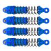 Vgoohobby Aluminum Front & Rear Shocks Absorber Dampers Suspension Shocks #7660 7665 Compatible with Traxxas 1/18 LaTrax Teton Desert Prerunner RC Car (Blue) view 1