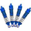 Vgoohobby Aluminum Front & Rear Shocks Absorber Dampers Suspension Shocks #7660 7665 Compatible with Traxxas 1/18 LaTrax Teton Desert Prerunner RC Car (Blue) view 2