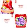 TOYANDONA Russian Nesting Dolls for Kids, Wood Matryoshka Doll Stacking Nested Set Handmade Girl-Pattern Nesting Dolls Toys for Christmas Mothers Day Birthday Gifts (Pack of 5) view 3