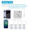 Hanatora Fast Battery Charger for DJI Mini 4 Pro, Mini 3 Pro Drone - 6 in 1 Rapid Multi Parallel Charging Hub Accessories view 3