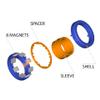 Fingears Magnetic Rings (Set of 3) - Fidget Toy, Great Gift for Teens, Adults, ADHD, Stress Relief Fidget - Pioneering Version Medium view 2