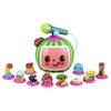 eKids Cocomelon Toy Karaoke Machine for Kids with Microphone and Musical Activators, Includes Night Light with Sleep Sounds and Lullabies for Toddlers, Green view 1