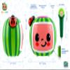 eKids Cocomelon Toy Karaoke Machine for Kids with Microphone and Musical Activators, Includes Night Light with Sleep Sounds and Lullabies for Toddlers, Green view 3