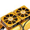 Lifehead Aluminum Motor Radiator Double RC Motor Cooling Fan Motor Radiator Upgrade Spare Parts Compatible with ARRMA RC Truck 1/5 KRATON 4X4 8S Traxxas X-Maxx etc. view 3