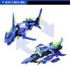 52TOYS BEASTDRIVE BD-02 Hydro Bullet Shark Deformation Toys Action Figure, Converting Toys in Vehicle and Beast, Perfect Birthday Party Gift for Teens and Adults view 2