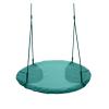 Swing Set Saucer Tree Swing - Outdoor Swing Set - Attaches to Trees or Existing Swing Sets - Create Your Own Backyard Playground - Adjustable Hanging Ropes - Kids, Adults and Teens Swing Seat view 1