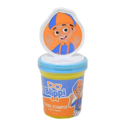 Blippi Molded Figure Stamper & Dough