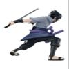 Banpresto - Naruto Shippuden - Vibration Stars - Uchiha Sasuke III Statue view 2
