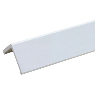 ERRULAN Plastic Corner Protectors for Walls, White Furniture Corner & Edge Safety Bumpers, Safety Corner Trim Molding Self Adhesive (Color : White 3, Size : Length 70cm/27.56 in)