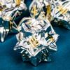 ARUOHHA DND Metal Dice Set Silvery Leaf Golden Numbers Design Polyhedral Dice with Box, 7PCS D and D Dice RPG Role Playing Games D20 D12 D10 D8 D6 view 3