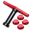 HobbyPark Extended 17mm Wheel Wrench & 17mm Hex Wheel Nuts Adapter Dustproof Mount Caps for 1/8 Arrma Typhon 6S Kraton Outcast Infraction Notorious Talion Blx and 1/7 Scale view 1