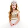 Rcanedny 12 Pieces Happy New Year Headband Crown New Years Eve Hats Tiara for Girls Princess New Year Party Favor Headwear view 4