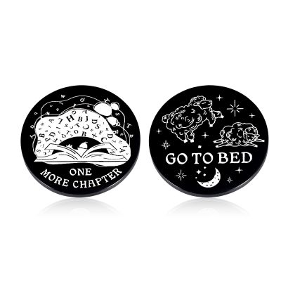Funny Stocking Stuffers Gifts Destiny Flip Coin for Girls Daughter Boys Son Girlfriend Boyfriend Christmas Birthday Valentines Day for Book Lover Teen Sister Friends Graduation Decision Maker
