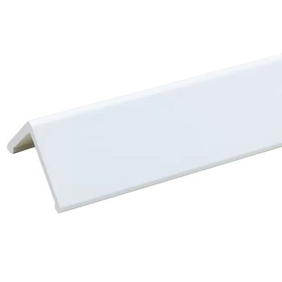 ERRULAN Plastic Corner Protectors for Walls, White Furniture Corner & Edge Safety Bumpers, Safety Corner Trim Molding Self Adhesive (Color : White 1, Size : Length 70cm/27.56 in)