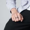 Poker Spinner Ring for Men and Women Titanium Stainless Steel Aces Spade Playing Cards Rotable Anxiety Ring Rotable Fidget Rings Relieve Stress Rings-8 view 4