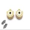 ATOPRC Brass Heavy Weight Outer Portal Drive Housing 93g for Traxxas trx4/trx6 1:10 x2pcs (Gold) view 1