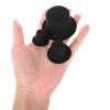 ABOOFAN Mini Felt Hats - 60Pcs Christmas Black Top Hat, Bucket Hat, Wine Bottle Toppers, Doll Caps for Xmas Party Decor, Snowman, Pets, Candy view 4