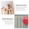 Jolan Baby Playpen Wooden,Detachable/Portable,Baby Fence with Door,Indoor Outdoor Large Safety Playard Playpen,63cm Height,Activity Center Playpen for Twins,Toddlers,Children,150180cm view 3