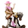 24 Pieces Cowboy Hats and Bandanas for Kids Western Cowboy Costume Hat Accessories for Toddler Child Western Theme Birthday Party Supplies Halloween Costume Dress(Pink) view 4