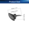 Juvielich 2Pcs RC Boat CCW Propeller 4.76mm Shaft 2 Vanes 45mm 1.4 P/D Fan Shape Pastic Black Rotating Propeller Props for RC Boat view 2
