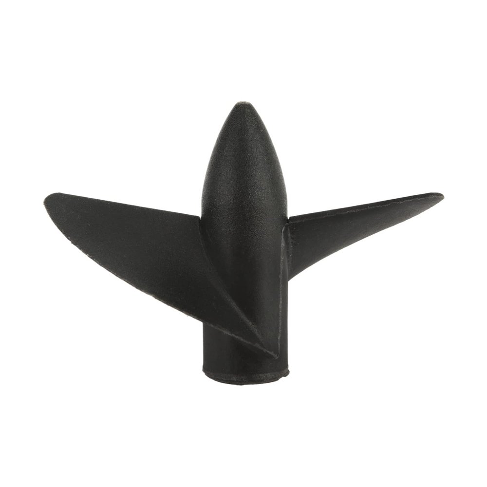 Juvielich 2 Blades Propeller for Ship Model RC Boat Propeller Model Black Plastic Propeller Reversing 45mm Diameter 31.5mm Pitch M4 Hole Dia