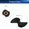 Juvielich 2 Blades Propeller for Ship Model RC Boat Propeller Model Black Plastic Propeller Reversing 45mm Diameter 31.5mm Pitch M4 Hole Dia view 2