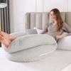 Pregnancy Pillow C-Shaped Maternity Pillow with Removable Pillowcase Comfortable Cotton Side Sleeping Pillow with Multifunctional Nursing Pillow. Multifunctional Body Pillow view 3