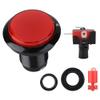 Keenso LED Round Game Machine Lamp, Illuminated Signal Light, DIY Part, Red view 1