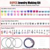 AIPRIDY Charm Bracelet Making Kit,Unicorn Mermaid Crafts Gifts Set Can Inspires Imagination and Creativity,Jewelry Making Kit Perfect Gifts for Girls 5-12 Years Old (84 Pieces) view 3