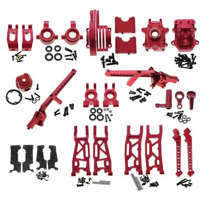 Lifehead Upgrades Part for Traxxas 1/8 Sledge 4WD Sledge 4WD Monster Truck#95076-4 Upgrade of Vulnerable Parts of The Whole car Complete Set