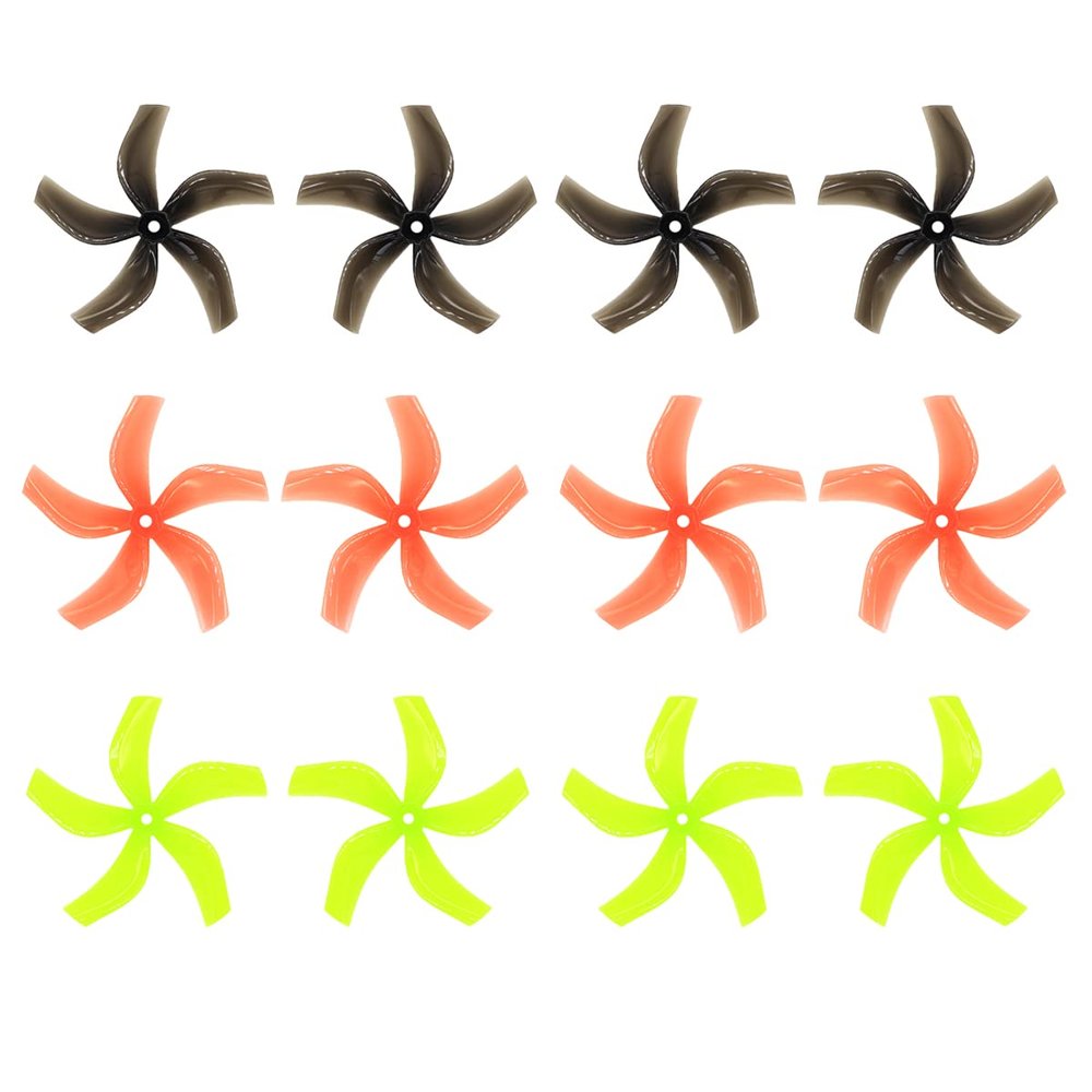 Gemfan D4-5 5 Blade PC Propeller M5 Mount 4 Inch FPV Mini Multicopter RC Accessories 12pcs 6CW 6CCW