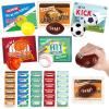 OCHIDO 30Pcs Valentine's Greeting Cards With Sports Squeeze Balls Kits,Kids Valentine Cards Exchange,School Valentines Day Gift,Class Game Prizes,Valentines Party Favor Supplies view 1