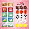 OCHIDO 30Pcs Valentine's Greeting Cards With Sports Squeeze Balls Kits,Kids Valentine Cards Exchange,School Valentines Day Gift,Class Game Prizes,Valentines Party Favor Supplies view 3